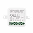 thumbnail image 1 of Module Wi-Fi 2 Ch Switch Mini Smart avec Commande Vocale, Contrôle par Application pour Téléphone Mobile, Fonction de Minuterie, Compatible avec l'Assistant Google, Amazon Alexa LED 300 W, 10 A, 1 of 8