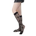 thumbnail image 4 of TIEVOSA Womens Black Fishnet Socks Lace Hollow out Mesh Socks, 4 of 8