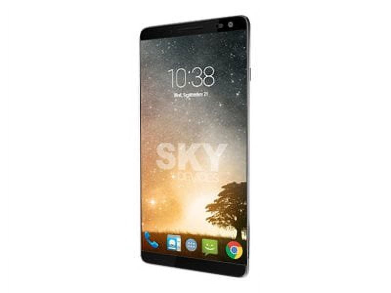 SKY Devices Elite 5.0L - 4G smartphone - dual-SIM - RAM 1 GB / Internal Memory 8 GB - LCD display - 5" - 1280 x 720 pixels - rear camera 13 MP - front camera 5 MP - dark gray