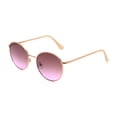 thumbnail image 1 of Time & Tru Ladies Rose Gold Round Sunglasses, 1 of 2