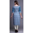 thumbnail image 4 of Bimba Kurti Droite à Panneaux en Coton pour Femmes, Longue Robe Kurti Imprimée, Haut Indien - Petit, 4 of 6
