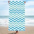 thumbnail image 2 of Lolmot Stripe Series Microfiber Towels Large Bath Towels Beach Towels, 2 of 8