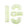 thumbnail image 1 of Hamster Tube Set DIY 8Pcs Pet Cage Tunnel for Hamster Mouse Cage Accessories Yellow, 1 of 8