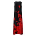 thumbnail image 3 of Innerwin Longues Robes Maxi à Imprimé Floral pour Femmes, Robe d'Été de Plage, Vacances, Sans Manches, Robe Débardeur Hawaïenne Style B 2TG, 3 of 4