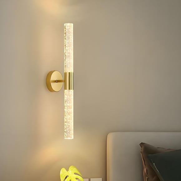 Uuiauoio Wall Sconces U Shape Light LED Wall Sconce Dimmable Bathroom Sconces Modern Sconces Wall Lighting for Bedroom Hallway Wall Light Fixtures Indoor