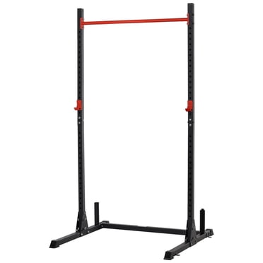 Strength Power Squat Rack Barbell Lifting Pull Up Weight Stand Home Gym