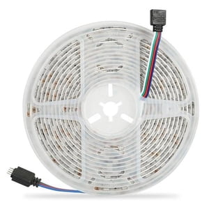 Fresh Fab Finds FFF-GPCT2106 16.4 Ft. 300 LEDs RGB Changement de couleur Wi-Fi Smart LED Light Strip Travailler avec Alexa Google Assistant