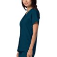 thumbnail image 3 of Adar Universal Women's Scrub Set ? Snap Front Scrub Top and Multi Pocket Scrub Pants, 3 of 7