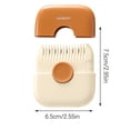 thumbnail image 2 of Aursykel 2 in 1 Portable Hair Cutting Tool for Girls Multifunctional Hair Clipper and Comb High Temperature Resistant Stainless Steel Blade for Home Use Easy to Clean and Store, 2 of 2