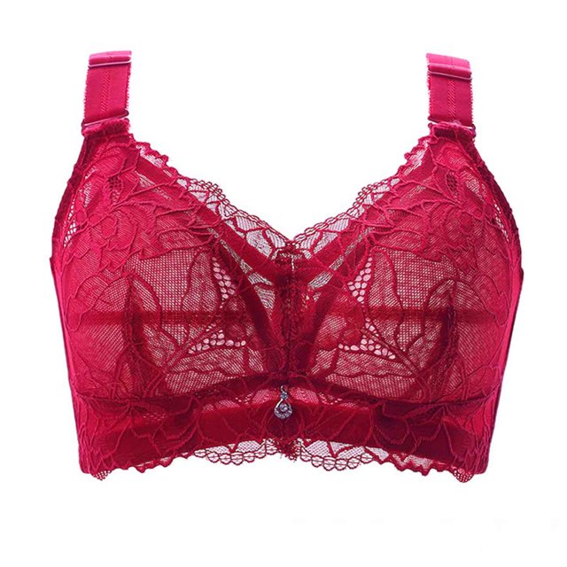 Birdeem Soutien-Gorge Confortable Sans Armatures pour Femme, Couleur Unie, Ajouré