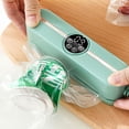 thumbnail image 5 of Cyenie Vacuum Sealing Machine Mint Green, Automatic Food Sealer with Portable Packaging Device Kitchen Vacuum Sealer for Freshness Storage, 5 of 5