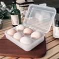 thumbnail image 2 of Étui Distributeur Portable à 6 Fentes pour Oeufs - Boîte de Protection Antichoc pour Rangement d'Oeufs, Camping, Randonnée, Pique-Nique en Plein Air, 2 of 7