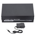thumbnail image 2 of VGA Splitter, Simple Setup and Operation 1 in 4 Out VGA Splitter US Plug 100-240V  for Monitors, 2 of 8