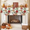thumbnail image 2 of Décorations de Noël pour la Maison Hiver Sangle de Cheminée de Noël Fond en Tissu Foulard de Cheminée Décorée des Fêtes Décorations de Noël pour Arbre, 2 of 6