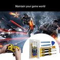 thumbnail image 3 of ZheElen Ensemble d'Outils de Réparation et d'Ouverture pour Console de Jeu, Brosse pour Tournevis et Pied-de-Biche, Ensemble d'Outils de Démontage pour Xbox 360, 3 of 6