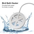 thumbnail image 3 of Bird Bath De Icer, Full Covered Practical Bird Bath Heater  for Winter, 3 of 8