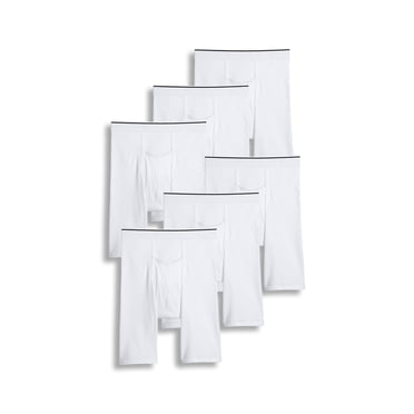 Jockey Men's Pouch 10" Midway Brief - 6 Pack