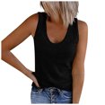 thumbnail image 1 of Birdeem Débardeurs Unis pour Femmes Sans Manches à Encolure en U T-Shirt de Base d'Été Décontracté pour l'Entraînement, 1 of 10