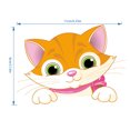 thumbnail image 2 of Cartoon Animal Switch Sticker Living Room 2 1 4 Bedroom Bathroom Light 2 1 Switch Cute Decal Wall Decor, 2 of 8