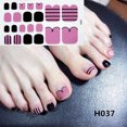 thumbnail image 1 of PVCS Foot Stickers Foot Nail Stickers Waterproof For Female DIY Nail Decoration Art, 1 of 2