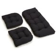 thumbnail image 2 of Ensemble de Coussins pour Causeuse en Sergé Tufté en Forme de U (Ensemble de 3), 2 of 2