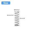 thumbnail image 2 of Unique Bargains Compression Spring, 5 Pack 304 Stainless Steel, 8mm OD, 0.8mm Wire, 25mm Length, 2 of 6