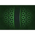 thumbnail image 1 of Ahgly Company Machine Washable Indoor Rectangle Transitional Deep Emerald Green Area Rugs, 6' x 9', 1 of 7