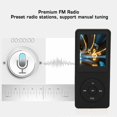 thumbnail image 3 of Lecteur MP3 MP4, Lecteur de Musique Numérique USB avec Écran HD 1.8 Pouces, Mémoire 8 Go 64 Go Extensible, Lecteur de Musique MP3 Portable Sans Perte avec Lecture pour Sports Course Voyage, 3 of 8