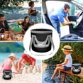 thumbnail image 1 of TopLLC 12L Portable Foldable Water Bucket Fishing Bucket Folding Water Container For Travelling Camping Hiking Fishing Washing, 1 of 4