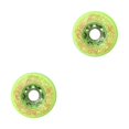 thumbnail image 3 of Dalazy 2piece Silent Grip And Enhanced Support - Inline Roller Skate Wheel For Freestyles Scroll Enhanced green 76mm 2Set, 3 of 6