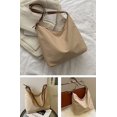 thumbnail image 4 of LHSHID Femmes Filles Rétro Toile Hobo Sac Suspendu Sac Seau Mode Sac Bandoulière Sac d'Épaule, 4 of 4