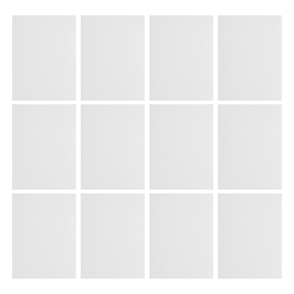 OFFIGAM 40Pcs Self Adhesive PVC Siding Patch White Durable Hole Repair Kit for Wall Cracks and Blemishes