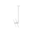 thumbnail image 4 of Atdec - Mounting kit (ceiling mount, ceiling plate cover, telescopic pole, universal mounting head) - for flat panel - plastic, aluminum, steel - white - ceiling mountable, 4 of 5