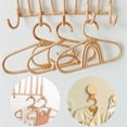 thumbnail image 4 of Kids Hanger Rainbow Moon Sun Design Non-Slip Rattan Scarf Garments Hanging Rack for Closet, 4 of 10