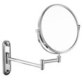thumbnail image 2 of Miroir de Meuble-Lavabo avec Lumières Miroirs de Meuble-Lavabo Miroir de Maquillage Montage Mural Métal Rond 6/8 Pouces Miroir de Maquillage Double Face, Utilisation Grand, 2 of 6