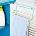 thumbnail image 4 of Towel Holder Punch Free Space-saving Plastic Cupboard Cabinet Hanging Towel Rack for Home, 4 of 8