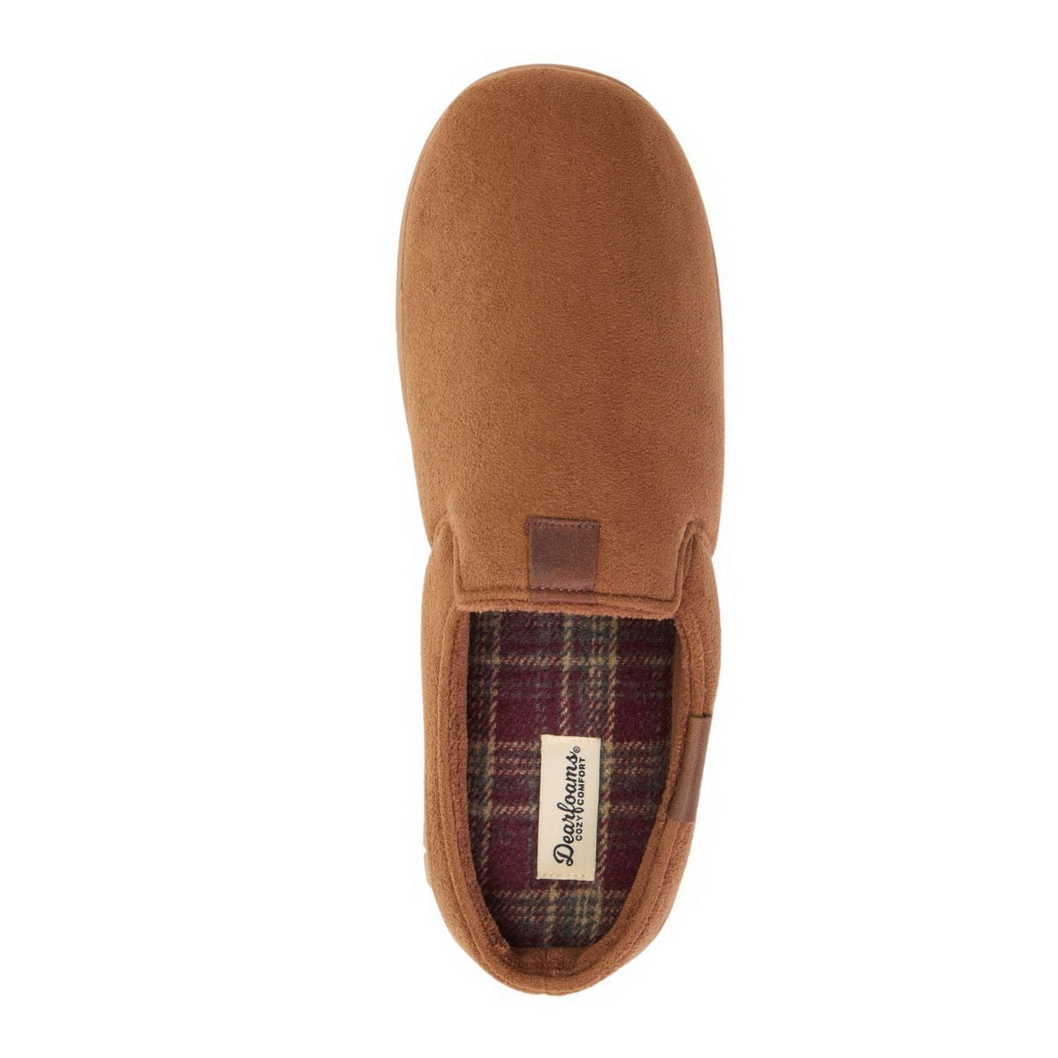 Dearfoams Cozy Comfort Men's Shaped Tab Clog Slippers