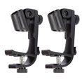thumbnail image 1 of 2Pcs Drum Microphone Clips Drum Adjustable Microphone Holder Drum Hoop Rim Mount Shock Mount, 1 of 5