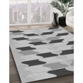 thumbnail image 3 of Ahgly Tapis Rectangulaire Lavable en Machine Intérieur Transitionnel Gris Fumé, 8 Pieds x 12 Pieds, 3 of 7