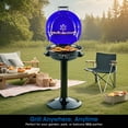 thumbnail image 5 of Techwood 1600W Electric BBQ Grill – Portable Indoor/Outdoor Smokeless Grill with Double-Layer Design & Removable Stand, Serves 15, Perfect for Condos, Patios & Backyards, 5 of 5