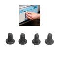 thumbnail image 1 of License Plate Screws Stainless Steel Rustproof Fasteners for Model 3 Y with Metal Threaded Screw Retainer, 1 of 8