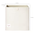 thumbnail image 2 of 3 Sprouts Children's Foldable Fabric Storage Cube Box Soft Toy Bin, Panda Bear, 2 of 3
