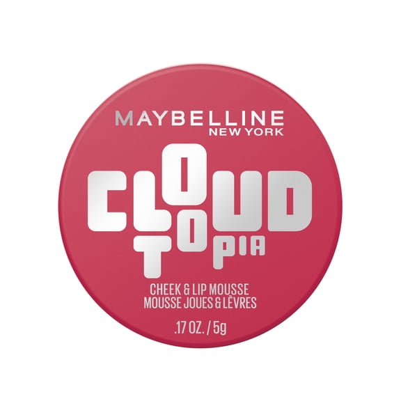 Maybelline New York Cloudtopia Blush, Cheek & Lip Mousse, Blurred Matte Finish, Long Wear