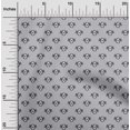 thumbnail image 1 of oneOone Viscose Chiffon Fabric Small Motif Ikat Print Fabric BTY 42 Inch Wide, 1 of 4