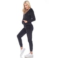 thumbnail image 2 of White Mark Ensemble de Survêtement en Velours pour Femmes, 2 Pcs, 2 of 6