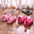thumbnail image 5 of Women's Flamingo Slippers Slippers Plush Animal Slippers(Pink), 5 of 5