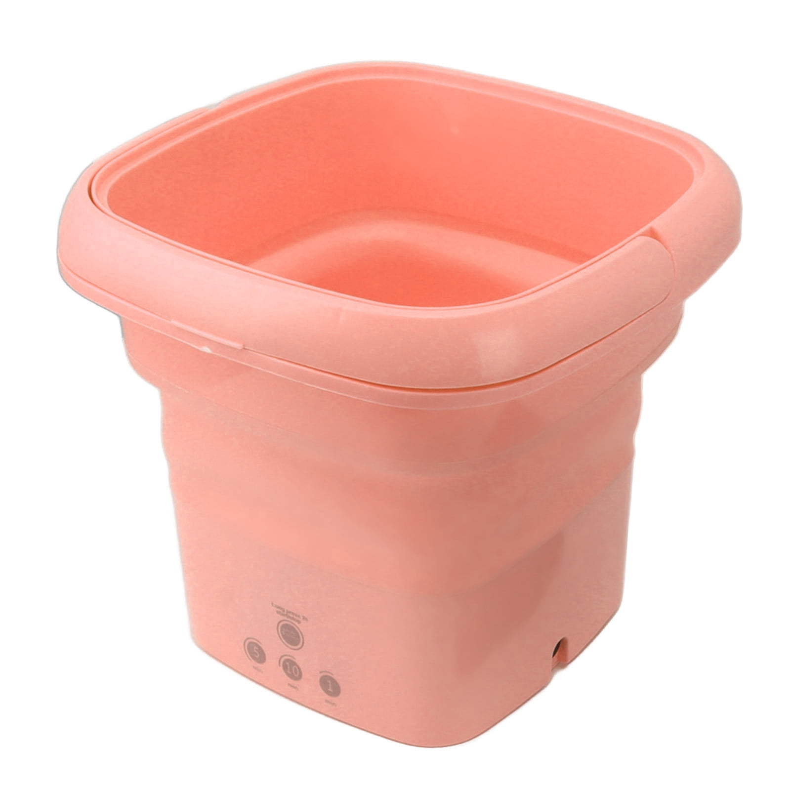 Mini Portable Washing Machine, Folding Mini Washer with Black Lid Electric Washer and Dryer for Apartments, Dorm, Camping, RV, Travel Laundry