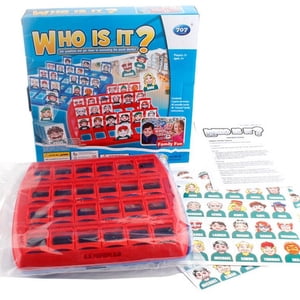 Guess Who Board Game For Kids - Logic Reasoning Tabletop Game With 96 Character Cards - Parent-Child Interactive Educational Toy For Family Game Night - 6.5 X 4.9 Inches