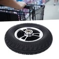 thumbnail image 4 of Wheelchair Wheel, Wear Resistant Rust Proof Strong Bearing Capacity PU Wheel Anti Skid Walker Wheel  For Cart, 4 of 8