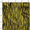 thumbnail image 2 of Soimoi Yellow polyester Crepe Fabric Wild Animal Skin Printed Craft Fabric by The Yard 42 Inch Wide, 2 of 6